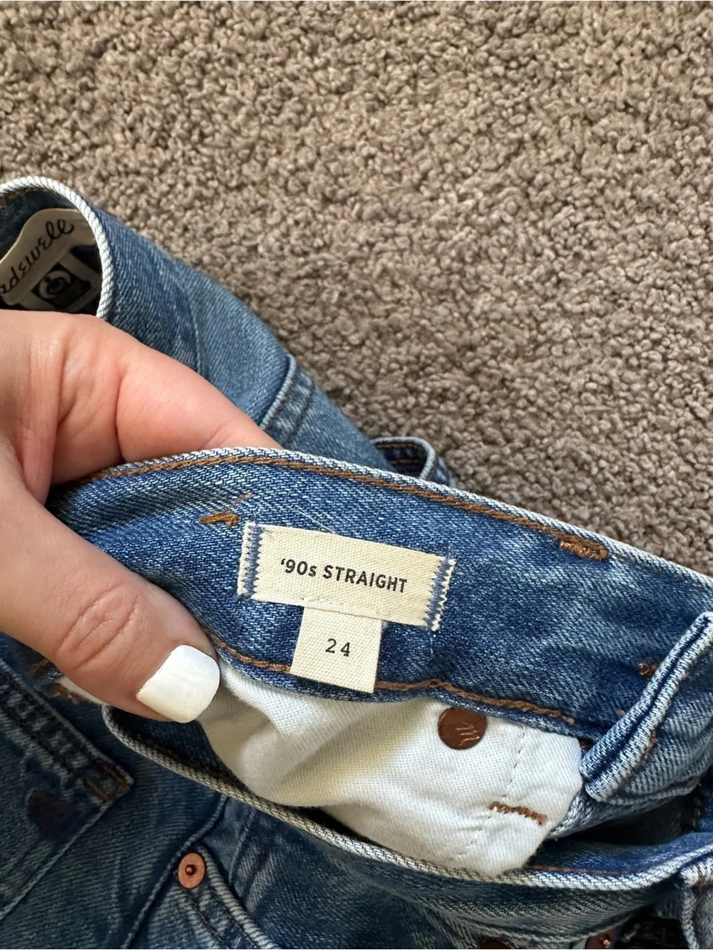 Madewell 90s straight